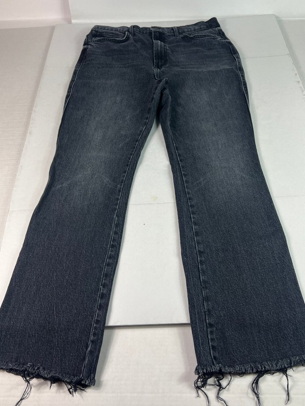 Mother Jeans Women's 32x29* High Waisted Smokin Double Heel Black Denim Tag 33